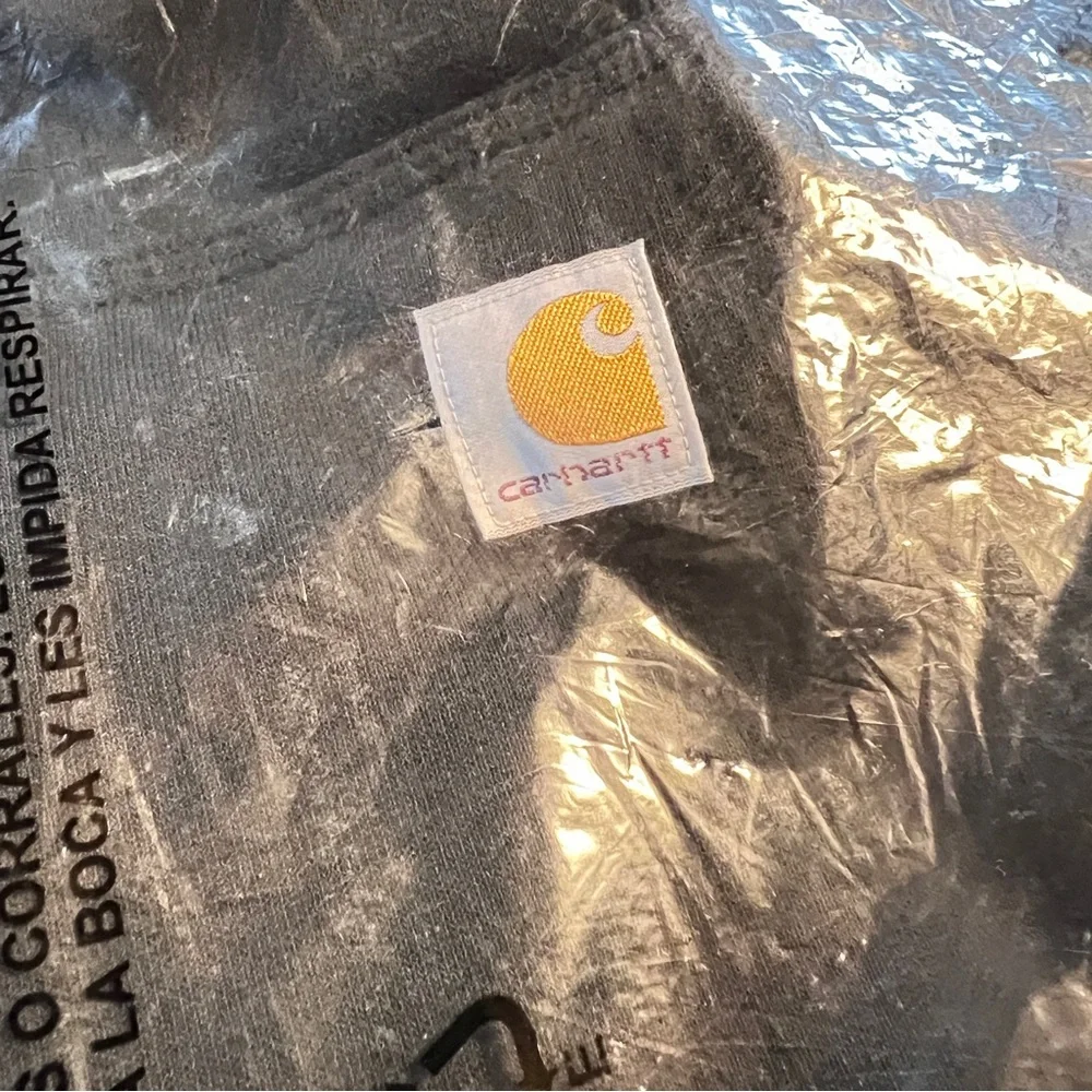 Carhartt Sweatshirt Hoodie LOOSE FIT MIDWEIGHT FULL-ZP BLK New In Bag XXL Reg - Picture 4 of 4